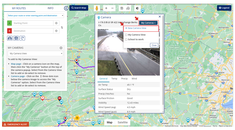 Pennsylvania Contact Us 511pa Live Camera