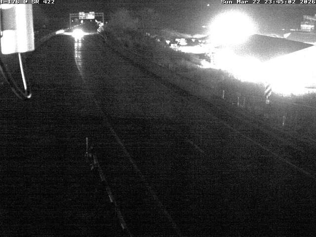 I-176 E/B @ SR 422 Interchange Berks Co. live webcam
