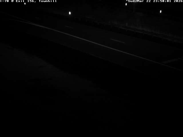 I-70 W/B @ Exit 156 Town Hill Fulton Co. live webcam