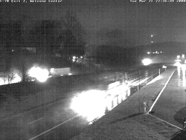 I-70 E/B MM 5 @ Welcome Center Washington Co. live webcam