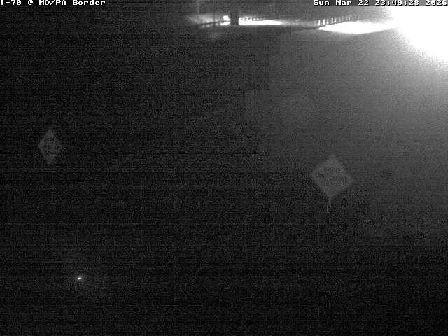 I-70 E/B MM 170 @ MD / PA Border Fulton Co. live webcam