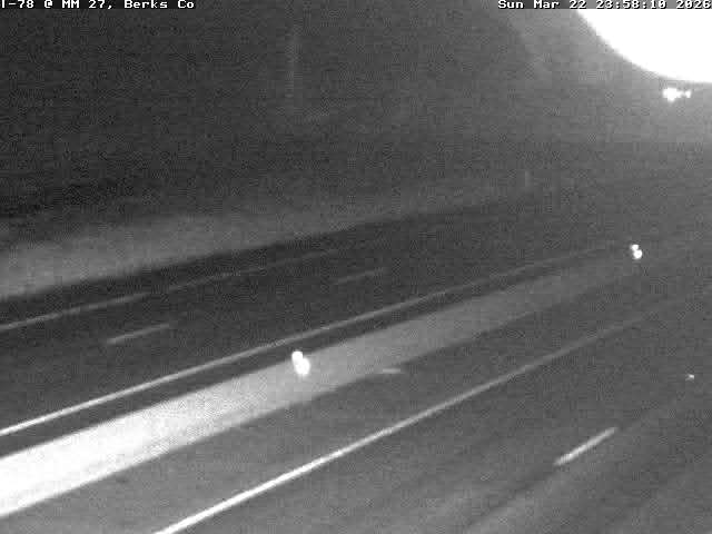 I-78 W/B @ MM 27 Berks Co. live webcam