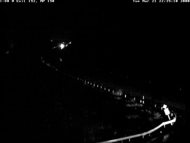 I-80 E/B @ MM 190.6 Clinton Co. live webcam
