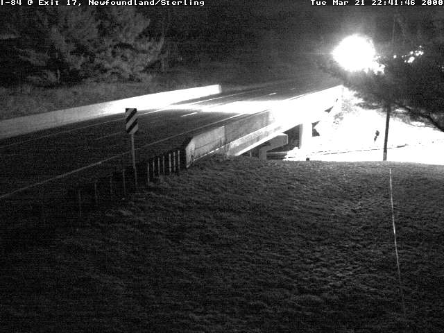 I-84 E/B @ Exit 17 Newfoundland/Sterling Wayne Co. live webcam