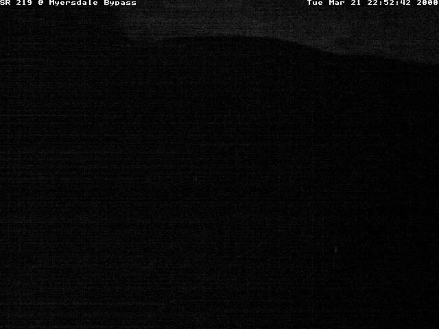 US 219 N/B @ Meyersdale Bypass Somerset Co. live webcam