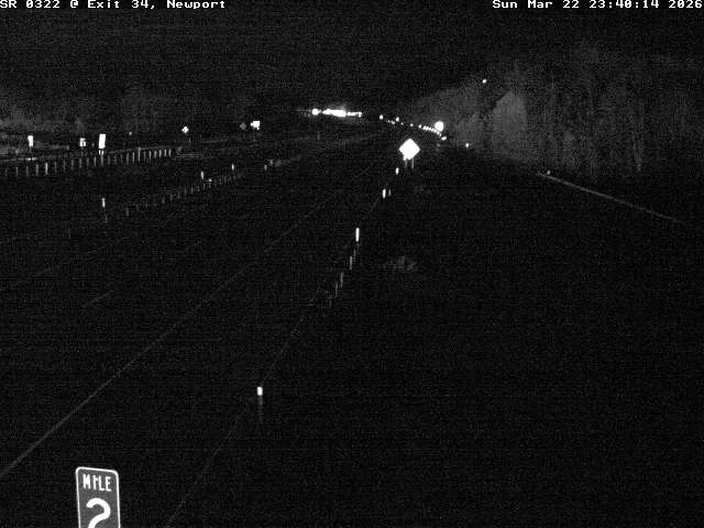 US 322 W/B @ Exit PA-34 Newport Perry Co. live webcam