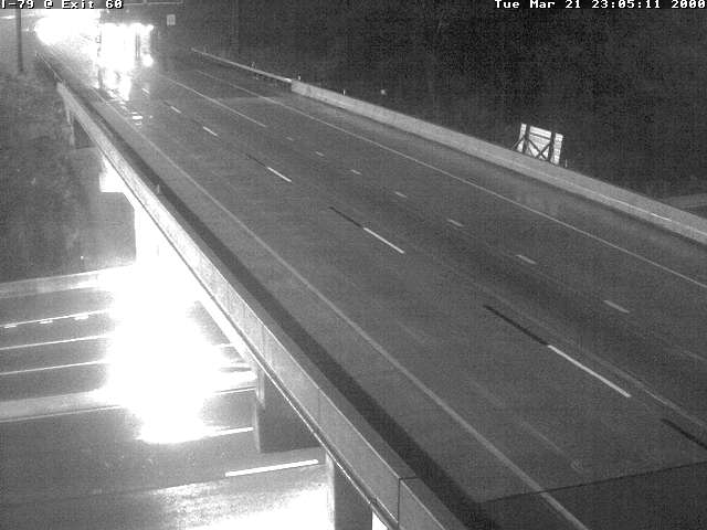 I-79 N/B @ Exit 60 Crafton Allegheny Co. live webcam