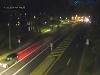 Traffic closest to camera is traveling Eastbound
