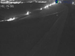I-81 @ EXIT 59 (PA 581 EAST CAMP HILL) live webcam