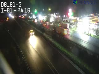 I-81 @ EXIT 5 (PA 16 GREENCASTLE/WAYNESBORO) live webcam