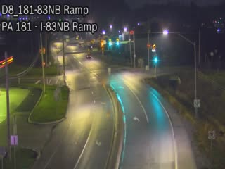 PA 181 at 83 North Ramp live webcam
