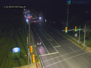 Traffic closest to camera is traveling Westbound