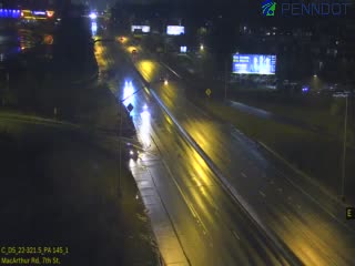 US 22 @ PA 145 MACARTHUR RD/7TH ST EXIT live webcam