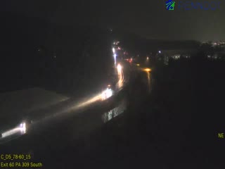 I-78 @ EXIT 60 (PA 309) live webcam