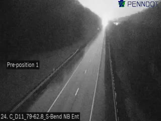 I-79 @ MM 62.8 (S-BEND_NB ENTRANCE) live webcam