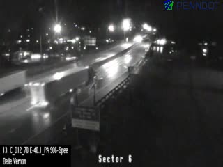I-70 @ EXIT 41 (PA 906 BELLE VERNON/MONESSEN) live webcam