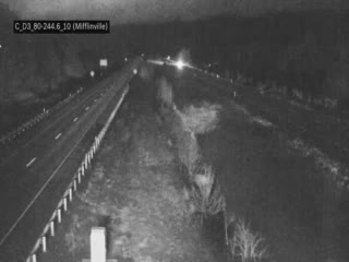 I-80 @ MM 244.6 (MIFFLINVILLE) live webcam
