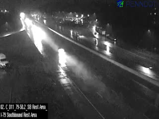 I-79 @ MM 50.2 (I-79 SOUTHBOUND BRIDGEVILLE REST AREA) live webcam