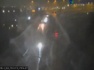 I-70 @ MM 17.5 (I-79 NORTH JUNCTION) live webcam