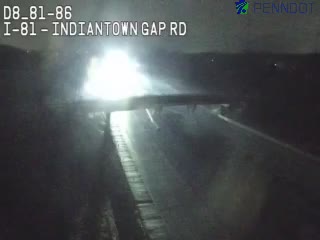 I-81 MM 86  (INDIANTOWN GAP RD) live webcam