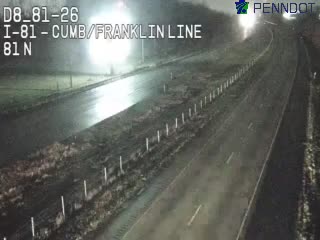 I-81 @ MM 26 (FRANKLIN/CUMBERLAND COUNTY LINE) live webcam