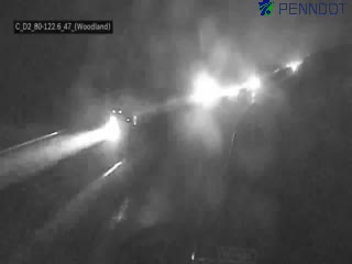 I-80 @ EXIT 123 (PA 970 WOODLAND/SHAWVILLE) live webcam