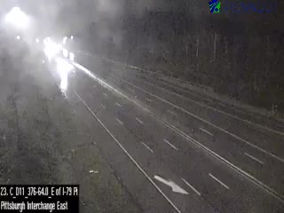 I-376 @ MM 64 (EAST OF I-79 PITTSBURGH INTERCHANGE) live webcam