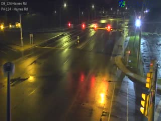 PA 124 @ HAINES RD live webcam
