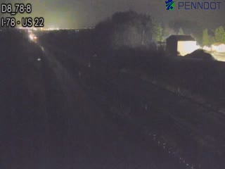 I-78 EXIT 8 (MT ZION RD) live webcam