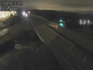 I-81 @ EXIT 175 (PA 315 NORTH  DUPONT/PITTSTON live webcam