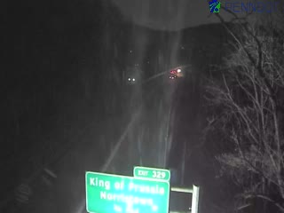 I-76 MM 330.6 (EAST OF PA320/ GULPH MILLS) live webcam