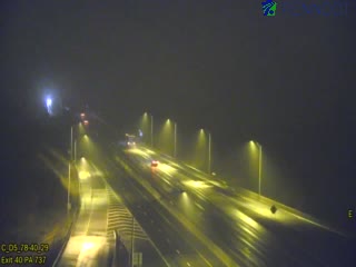 I-78 @ EXIT 40 (PA 737 KUTZTOWN/KRUMSVILLE) live webcam