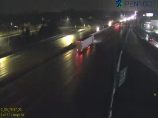 I-78 @ EXIT 57 (LEHIGH ST) live webcam