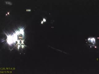 I-78 @ EXIT 71 (PA 33) live webcam
