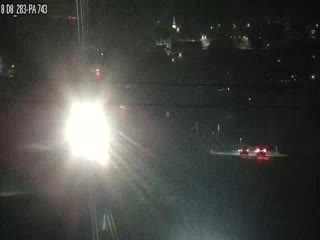 PA 283 @ PA 743 HERSHEY/ELIZABETHTOWN EXIT live webcam