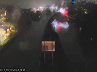 I-70 @ MM 16.5 (PA 18) live webcam