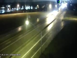 US 22 @ SCHOENERSVILLE RD EXIT live webcam