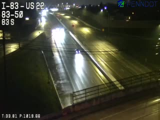 I-83 @ EXIT 50 (US 22 JONESTOWN RD) live webcam