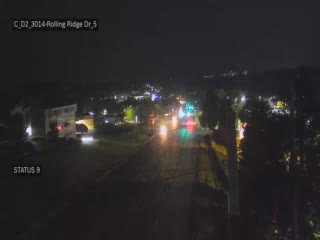 Traffic closest to camera is traveling Westbound