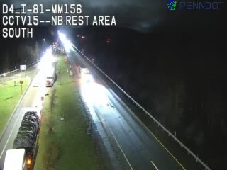 I-81 @ MM 156 (REST AREA DORRANCE) live webcam