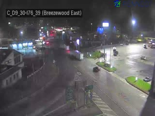 US 30 @ I-76 (BREEZEWOOD EXIT) live webcam