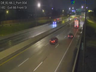 I-81 @ EXIT 66 (FRONT ST) live webcam