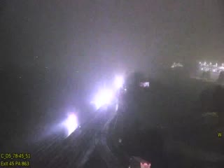 I-78 @ EXIT 45 (PA 863 NEW SMITHVILLE) live webcam