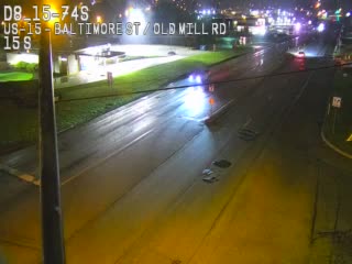 US 15 @ PA 74 S BALTIMORE ST live webcam
