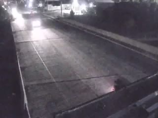 Traffic closest to camera is traveling Southbound