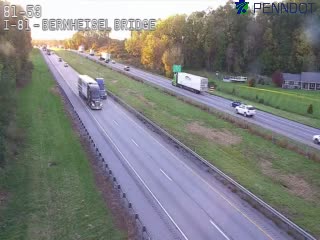 I-81 @ MILE 53 (BERNHEISEL BRIDGE RD) (Northbound)